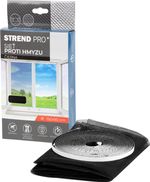 Net FlyScreen2, 150x90 cm, anti-insect and mosquito, for window, black PE