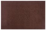 Doormat MagicHome KHR002-04, for entrance, 40x60 cm, brown