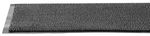 Doormat MagicHome CPM 304, for entrance, 40x60 cm, black/grey
