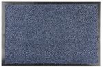Doormat MagicHome CPM 305, for entrance, 40x60 cm, black/blue