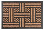 Doormat MagicHome RBP 104, for entrance, Matt, 40x60 cm, rubber/panama