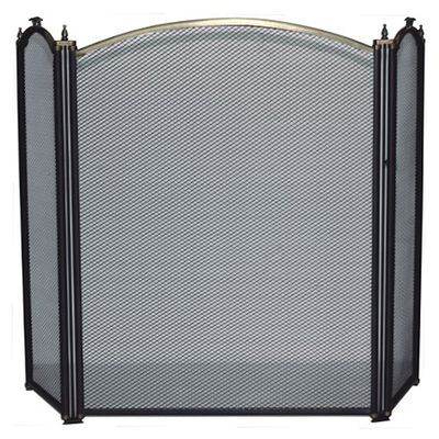 Fireplace screen 3AB, 60x95 cm, Antique