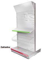 Alap Racks H26 1250x370x0.8 mm *L*, szürke