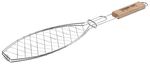Gilling basket BBQ 36B, 310x130/580 mm, Cr + wood