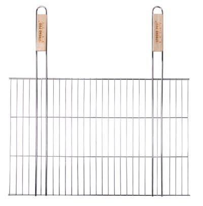 Rács Strend Pro Grill, drótos, 380 x 580/620 mm