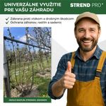 Sieť proti krtom GrassGuard, oko 16x16 mm, 1 m, L-200 m, do zeme, proti krtkom