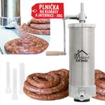 Plnička MagicHome SM206, na klobásy a jaternice, vertikálna, 3 kg, ručná