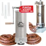 Töltő MagicHome SM206, kolbász és hurka töltéséhez, függőleges, 3 kg, kézi