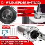 Plnička MagicHome SM206, na klobásy a jaternice, vertikálna, 3 kg, ručná