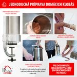 Töltő MagicHome SM206, kolbász és hurka töltéséhez, függőleges, 3 kg, kézi