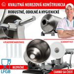 Sausage maker Porking SM208, for sausage and pork sausage, horizontal, 4 kg, manual