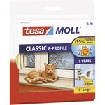 Sealing Strip tesa P-profile, white, L-6 m