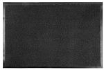 Doormat MagicHome CPM 304, for entrance, 60x90 cm, black/grey