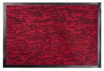 Doormat MagicHome CPM, for entrance, 40x60 cm, black/red