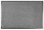 Doormat MagicHome, for entrance, 60x90 cm, black/grey