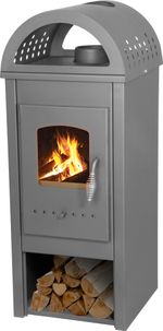 Stove Thalia Nera Plus, 5.4 kW, 96 cm