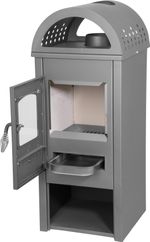 Kályha Thalia Nera Plus, 5,4 kW, 98 cm