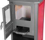 Stove Thalia Pella, red, 5.4 kW, 85 cm