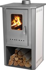 Stove Thalia Pella, beige, 5.4 kW, 85 cm