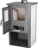 Stove Thalia Pella, beige, 5.4 kW, 85 cm