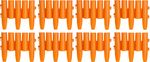 Palisade GE037, 27x24 cm, PP, terracotta, flexible, L-2.16 m, pack. 8 pcs