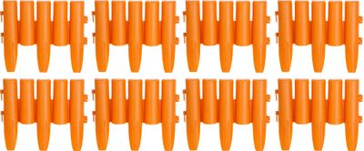 Garden border GE037, 27x24 cm, PP, terracotta, pac. 8 pcs