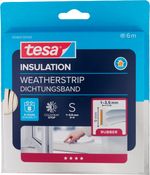 Sealing Strip tesa E-profile, white, L-6 m