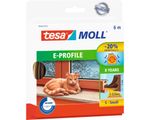 Tömítés tesa profil E, barna, hossz 6 m