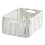Basket Curver® STYLE2 M, cream, 38x29x17 cm