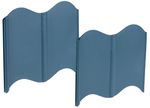 Obruba Strend Pro Garden LE799, sivomodrá, 120 mm, plastová, 32 ks