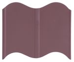 Edging Strend Pro Garden LE799, brown, 120 mm, plastic, 32 pcs, 5.1 m