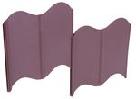 Edging Strend Pro Garden LE799, brown, 120 mm, plastic, 32 pcs, 5.1 m
