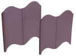 Edging Strend Pro Garden LE799, brown, 120 mm, plastic, 32 pcs, 5.1 m