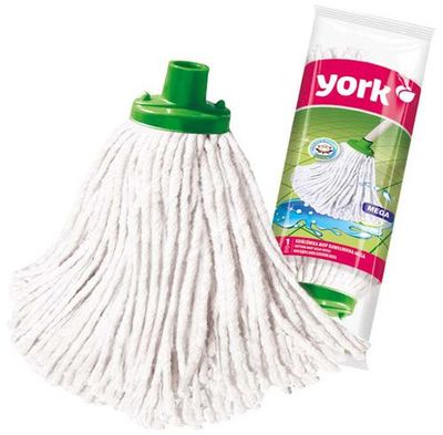 Mop head York 073010, MEGA, cotton, replacement cloth, 200 g0500000091641