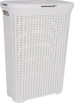 Kôš Curver® STYLE 40 lit., krémový, 44x26x61 cm, na bielizeň, prádlo