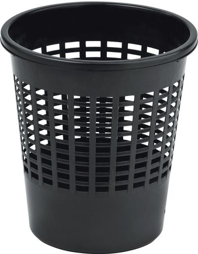 Bin Curver® BASIC, 10 L, black, for waste