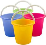 Bucket Curver® BINGO, 10 lit., with spout, assorted colors