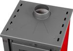Stove Thalia Okta M, 3.9 kW, red