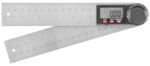 Ruler Strend Pro, digital, angle 200 mm, stainless steel, INOX, protractor