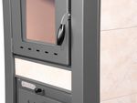 Kályha Pro TAURUS Ceramic, bézs, 12 kW, 120 mm, sütővel
