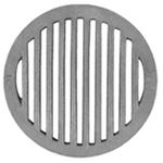 Grate D 200 mm, round, for stoves and heaters