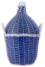 Demijohn Cada Wilo 15 lit, classic, glass/plastic, MIX colors