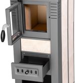 Kályha Pro LAVA Ceramic, bézs, 6,5 kW, 120 mm