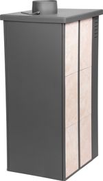 Kályha Pro LAVA Ceramic, bézs, 6,5 kW, 120 mm
