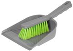 Cleaning Set York 062020, hand brush with dustpan, rubber lip, 23x32x7 cm