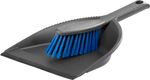 Cleaning Set York 062040 AZUR, hand brush with dustpan, rubber lip, 21.5x32x5.5 cm