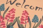 Doormat MagicHome, for door, Welcome, plastic/latex, 40x60 cm