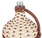 Demijohn Strend Pro Cada Wilo, 2 liter, glass, for wine and spirits, wicker-covered, MIX colors