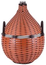 Demizson Strend Pro Cada Wilo, 34 liter, üveg, borhoz és pálinkához, fonott, vegyes színek