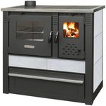 Stove Pro PANONIA, white, left outlet